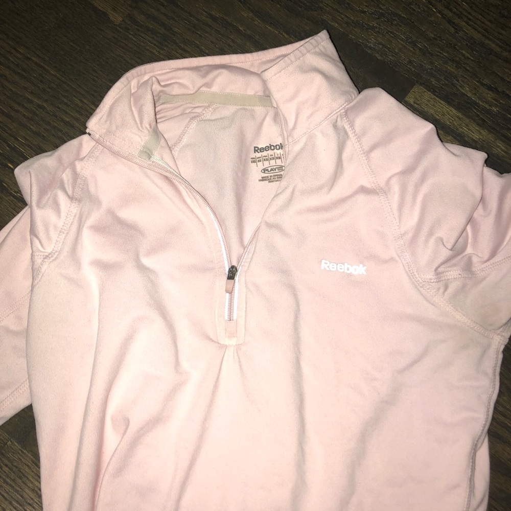 Quarter zip reebok